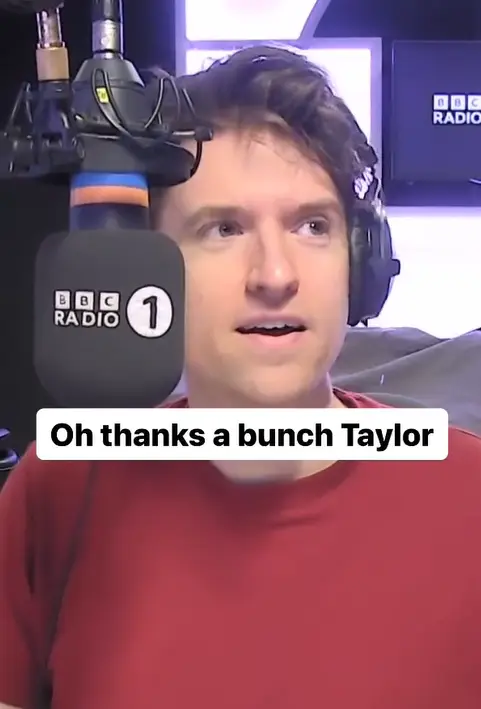 Greg James decided to joke about walking off (Instagram/ @greg_james)