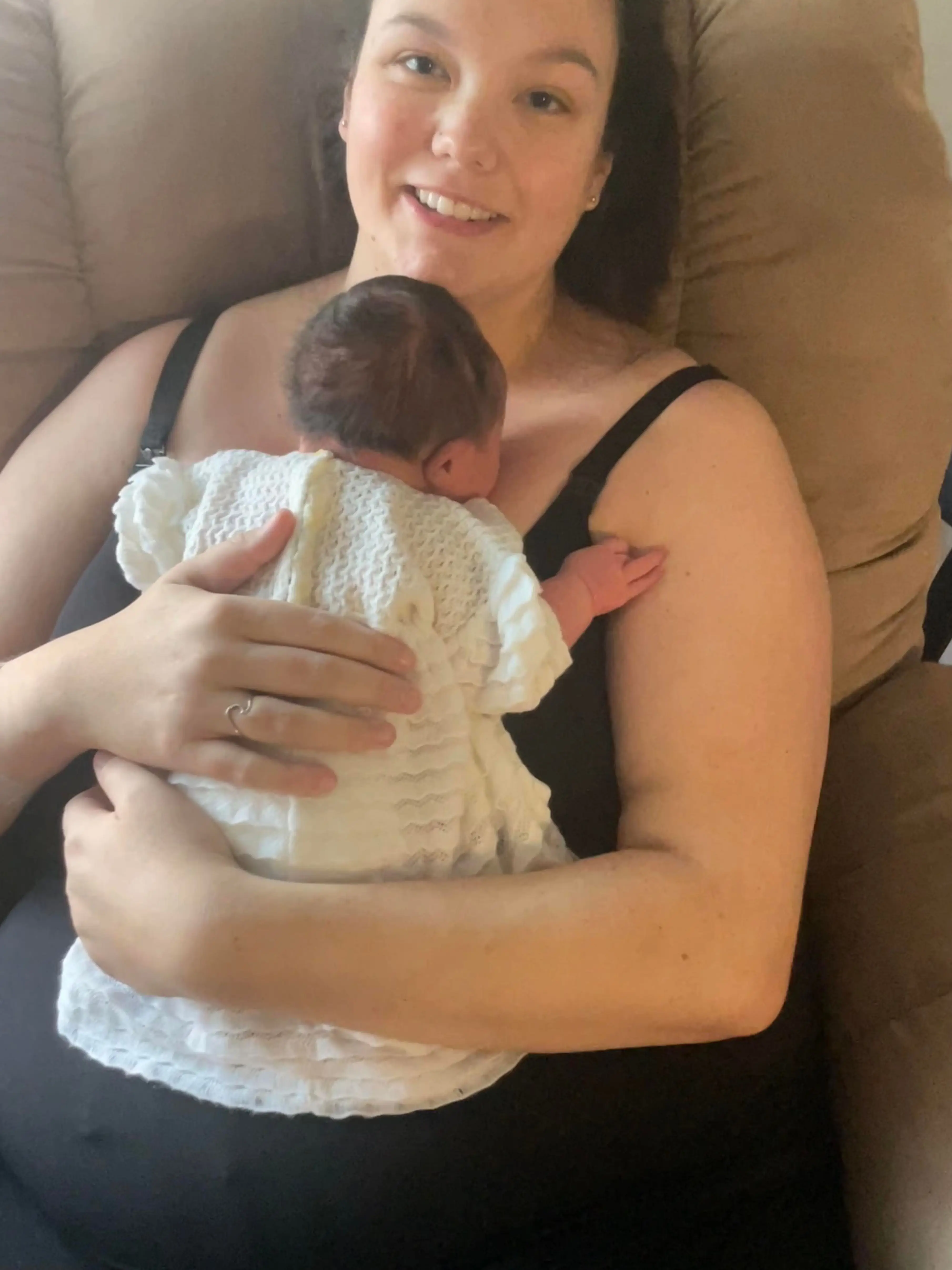 Shortly after her 30th birthday, Shari discovered she was finally pregnant.