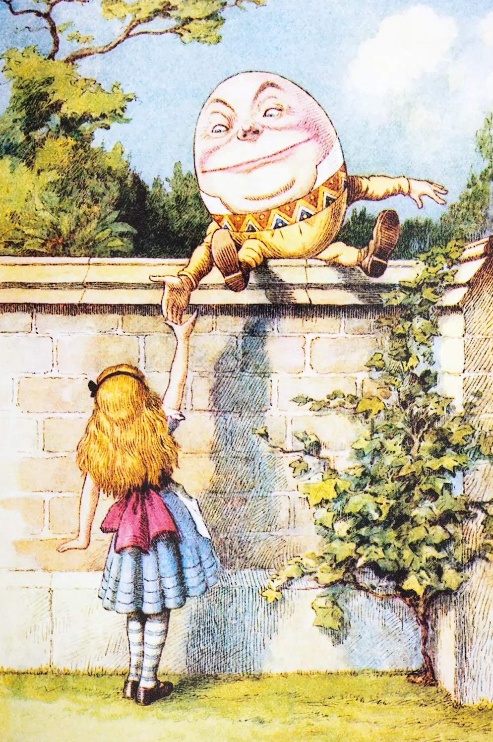 'Humpty' was famously depicted in a Lewis Carroll novel. (Andrew_Howe/Getty)
