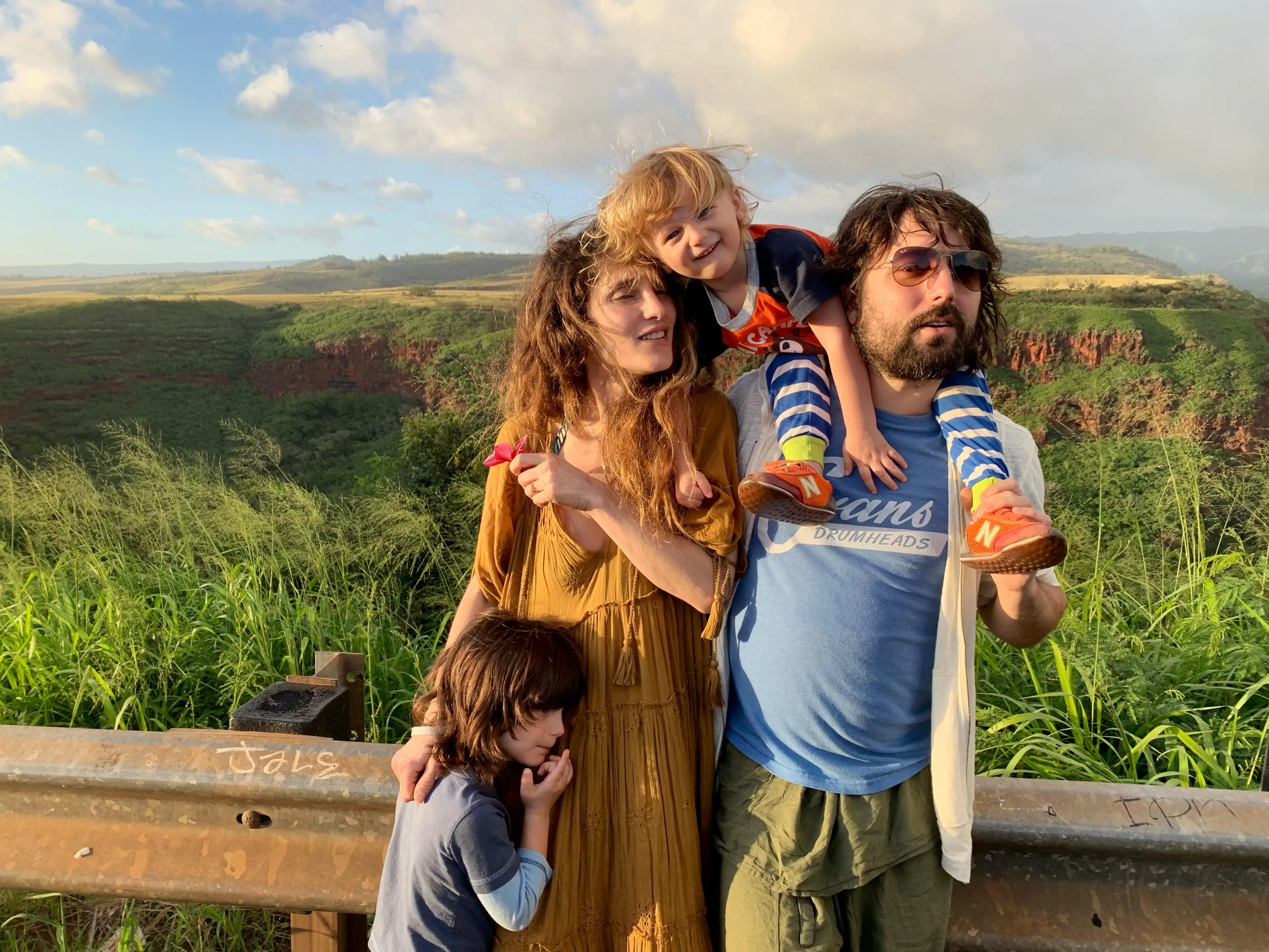 The family rented the whole property themselves.