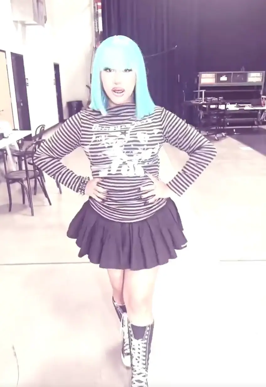 Fans are obsessed with her new look (TikTok/@kimandnorth)