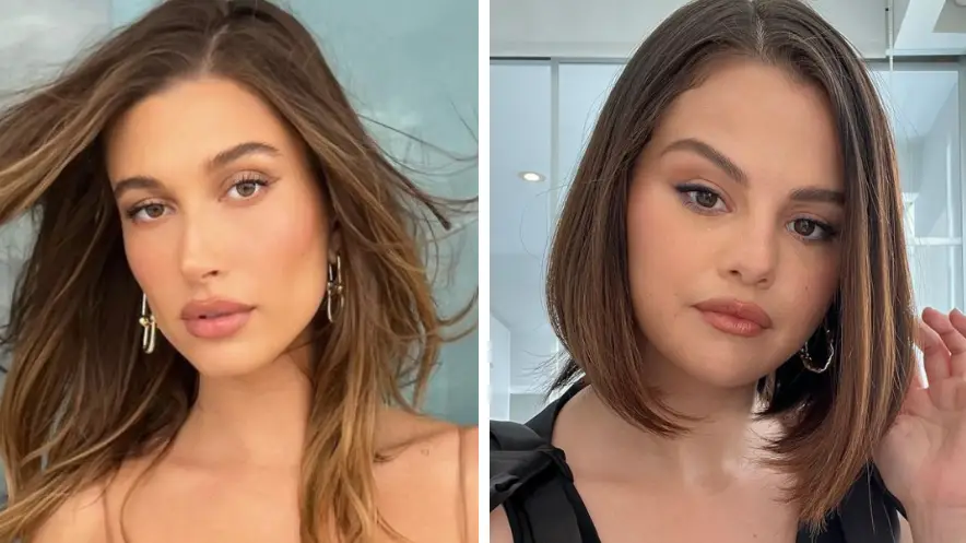 Instagram Hailey Bieber / Selena Gomez