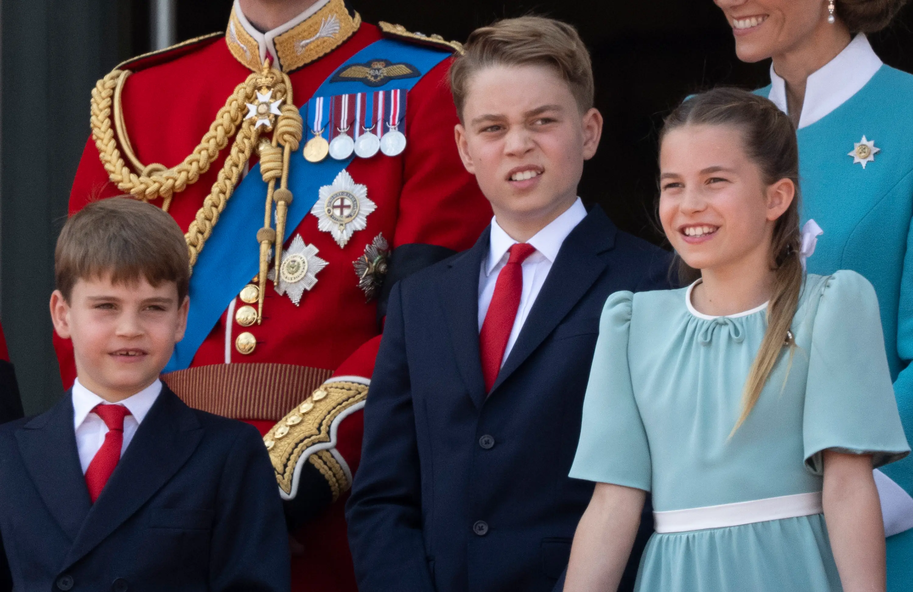 The Wales' children (Mark Cuthbert/UK Press via Getty Images)