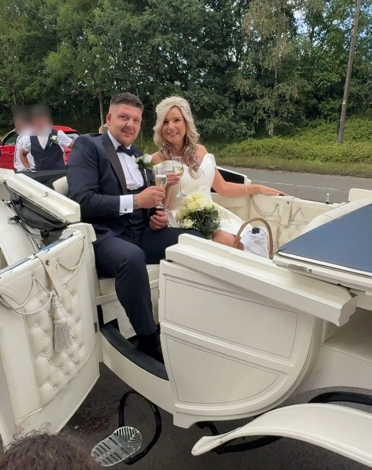 The couple tied the knot earlier this month (Kennedy News & Media)