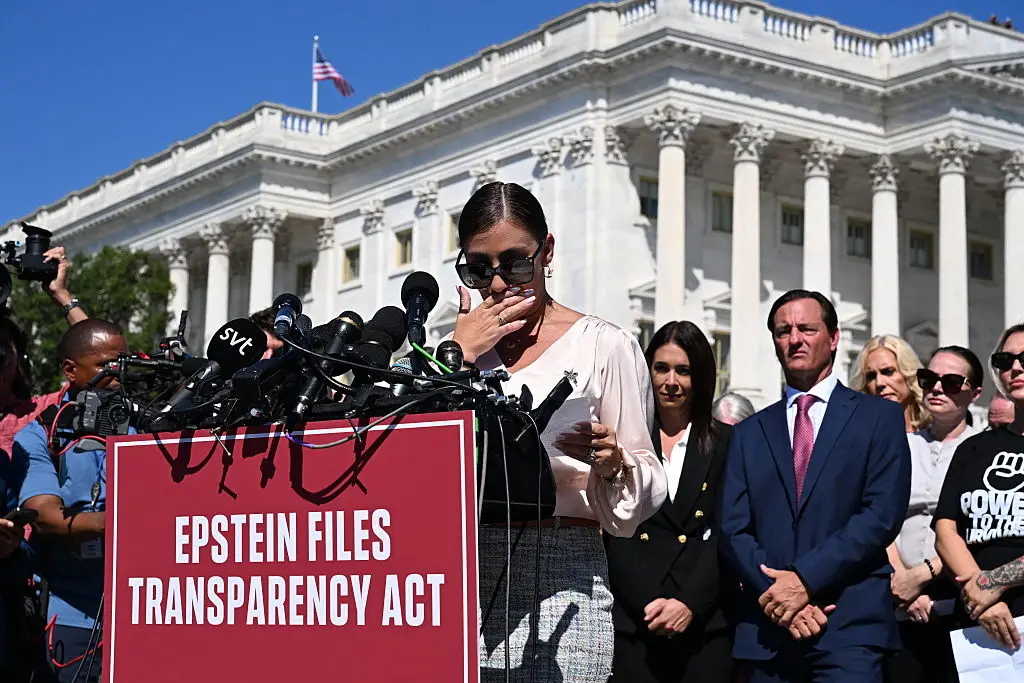 Marina Lacerda shared her experience (ROBERTO SCHMIDT/AFP via Getty Images)