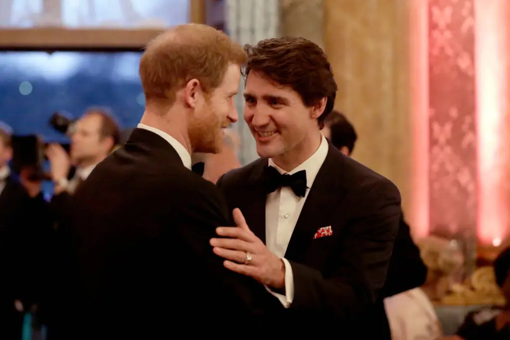Prince Harry and Justin Trudeau have been friends for many years (Photo by Matt Dunham - WPA Pool/Getty Images)