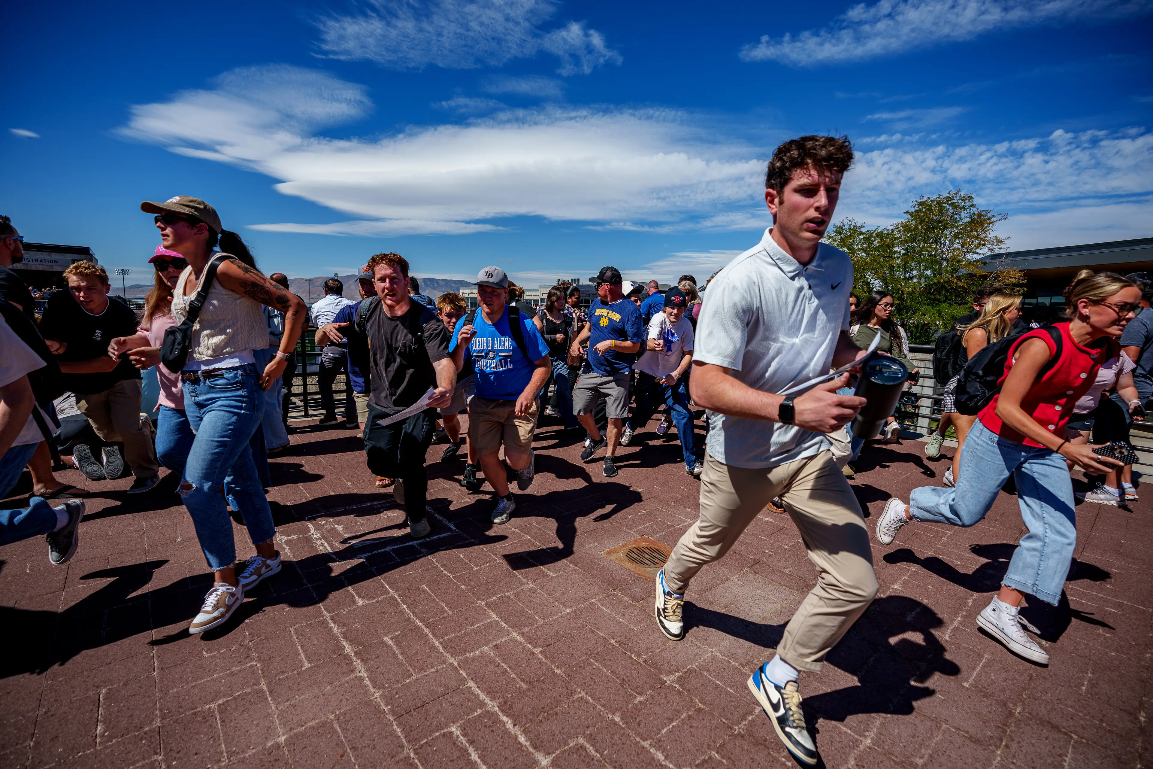 Police have branded the incident a 'targeted' attack (Trent Nelson/The Salt Lake Tribune/Getty Images)