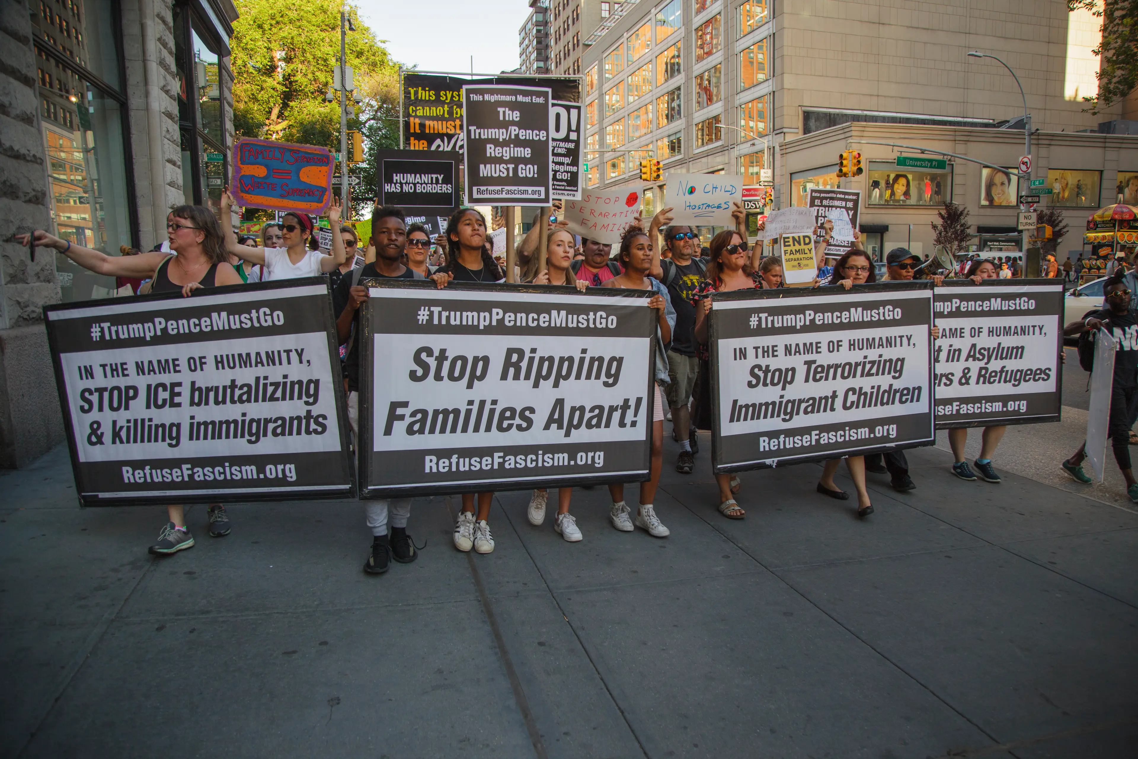 Trump previously announced the 'largest' deportation plan in history (Shay Horse/NurPhoto via Getty Images)