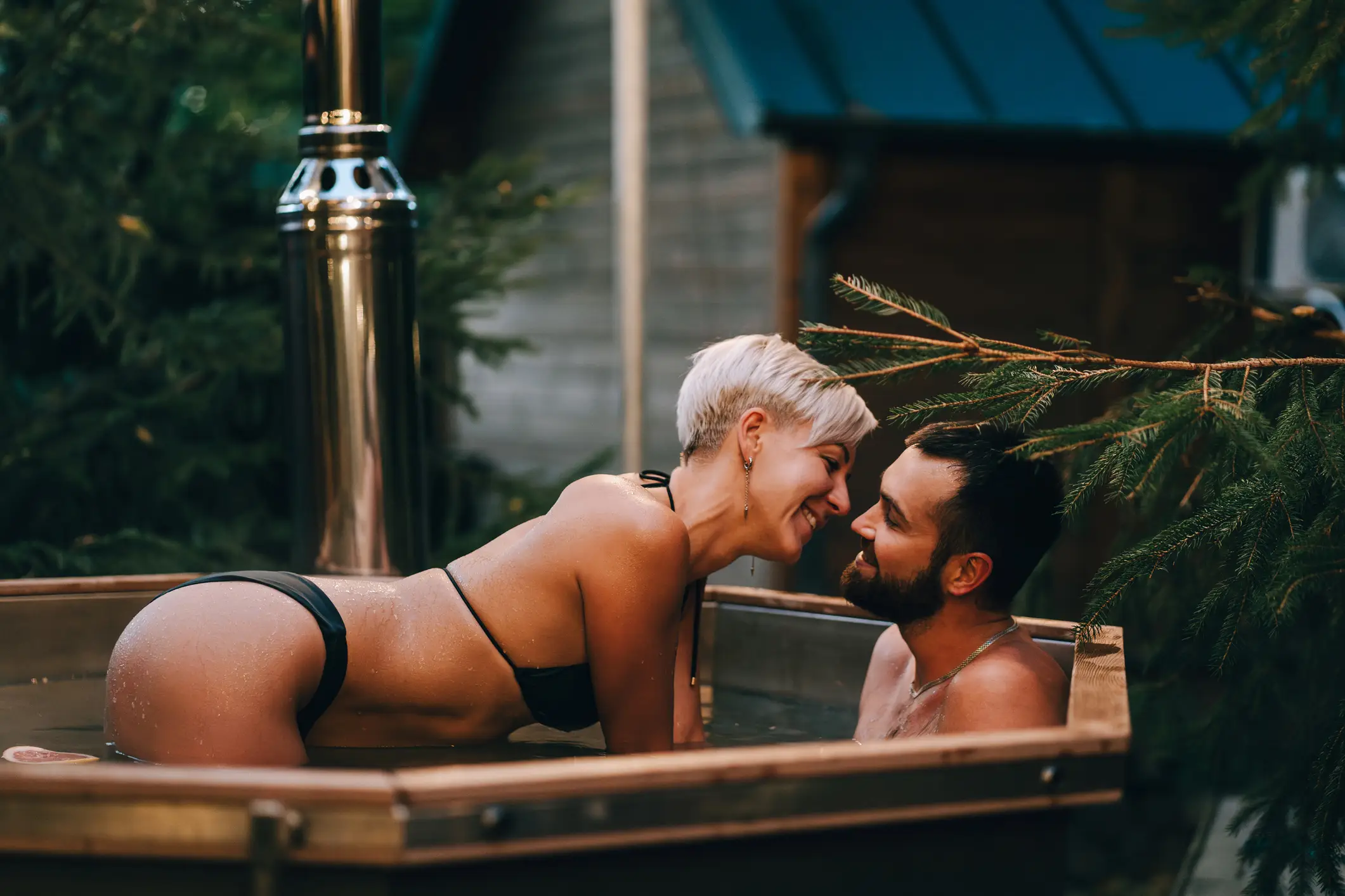 Hot tubs may be worth limiting when trying to conceive (Olga Rolenko/Getty Images)