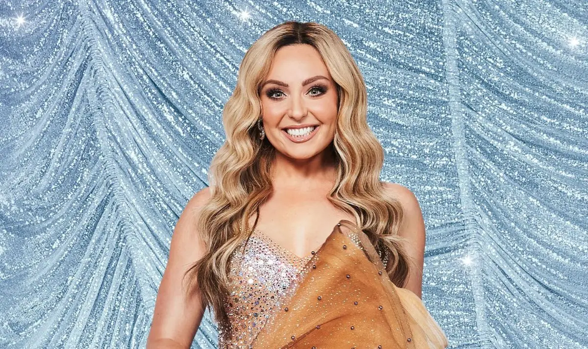 Amy made her Strictly debut back in 2017 (BBC)