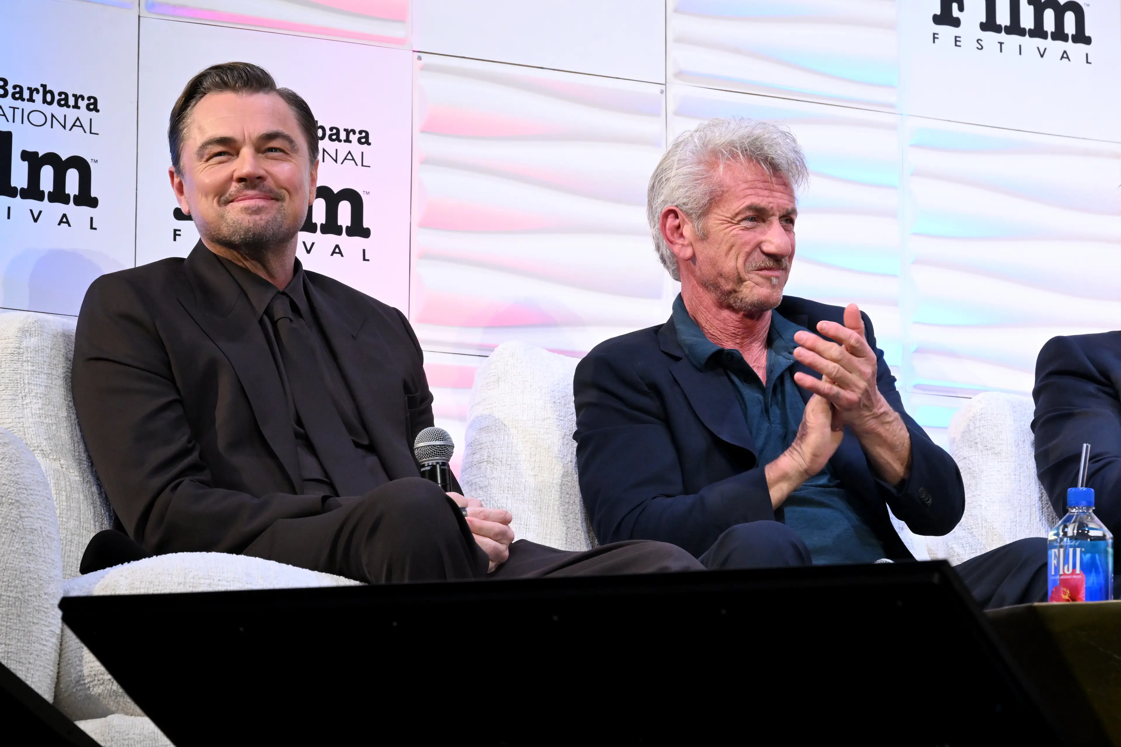 Neither Leonardo DiCaprio nor Sean Penn were in attendance (Michael Kovac/Getty Images for FIJI Water)