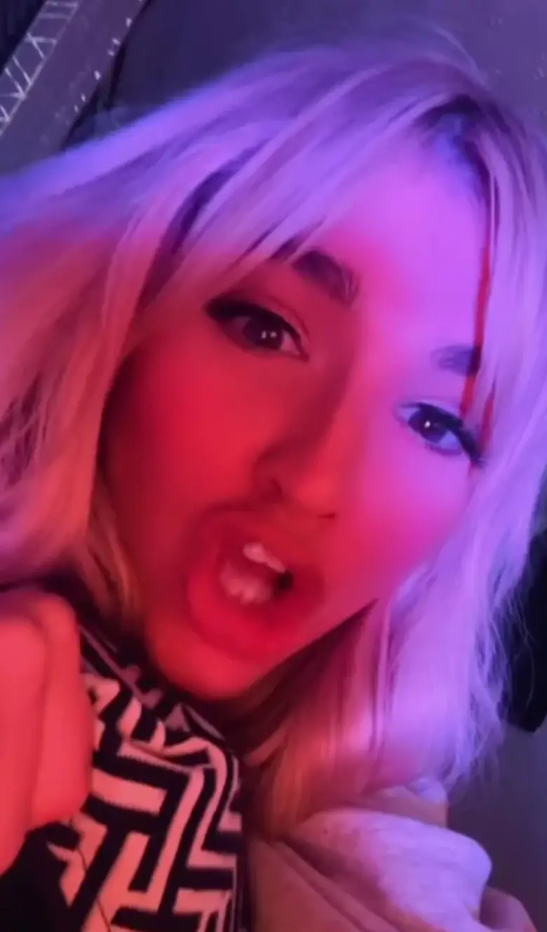 Sacha claimed the scene had been heavily edited (Instagram/@sacharjones)