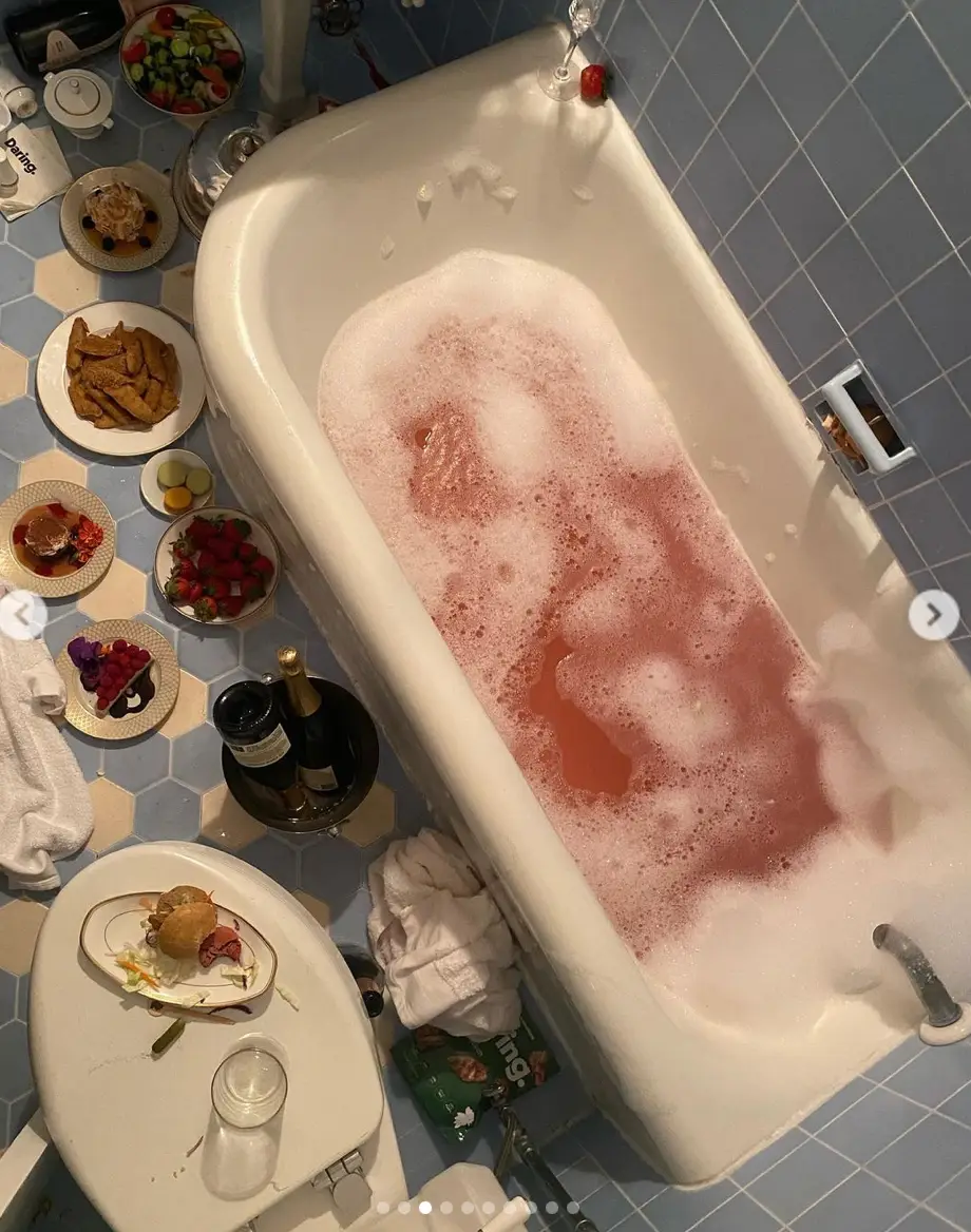 Fans reacted angrily to a burger being left on the toilet.