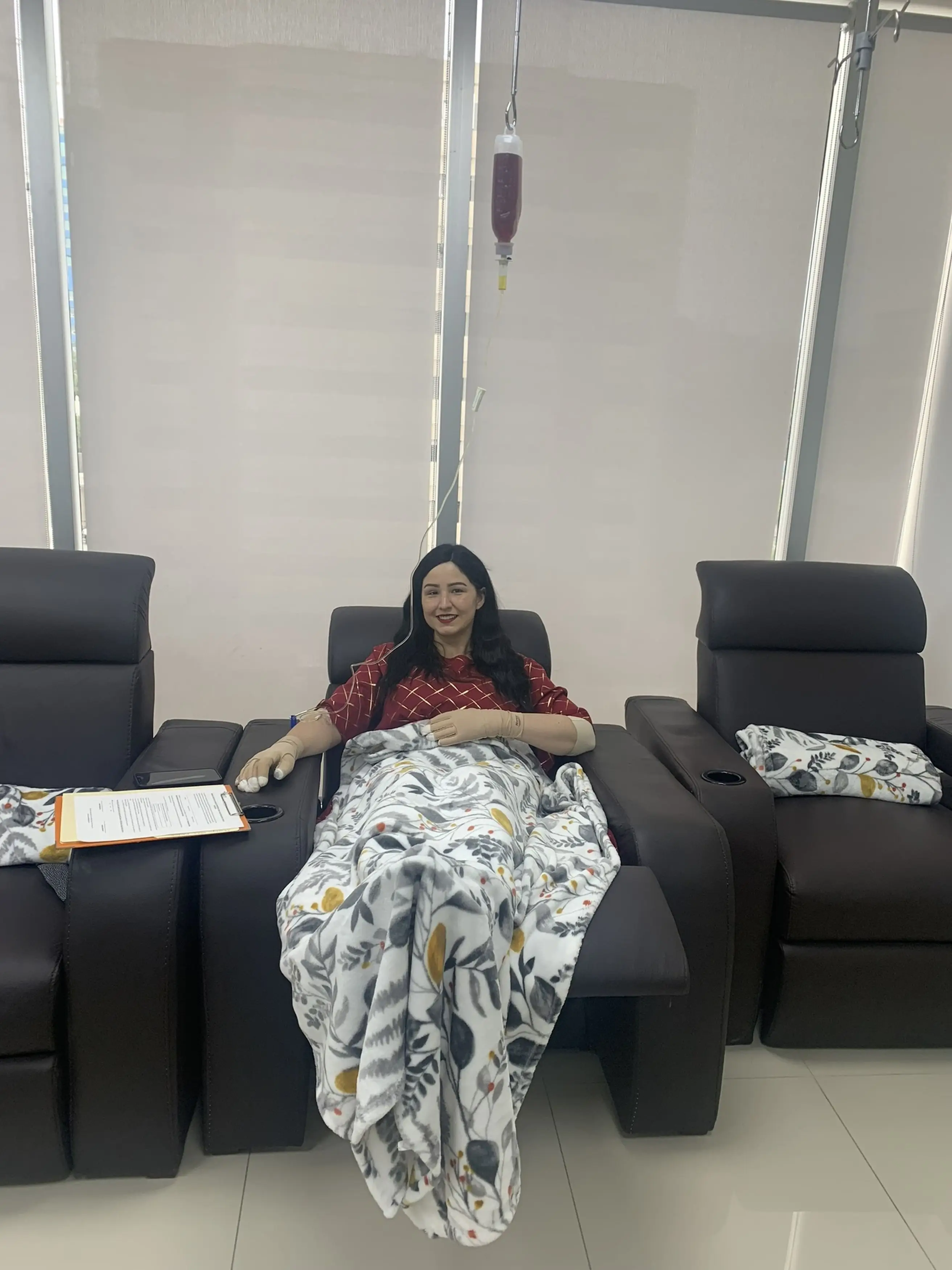 Shannyn was off work for three months following the ordeal.