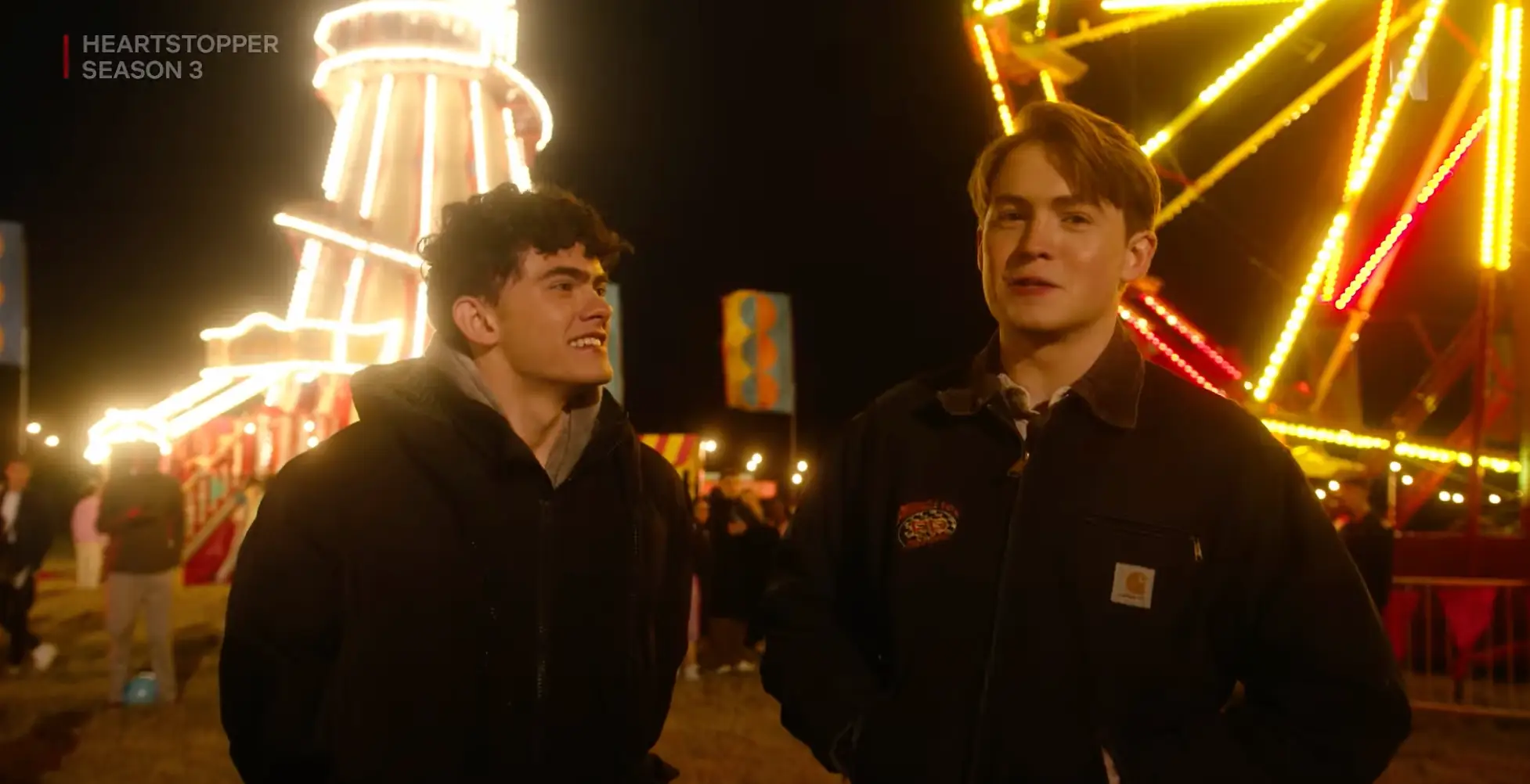 Lead actors Kit and Joe gave a glimpse into what viewers can expect from the new series.