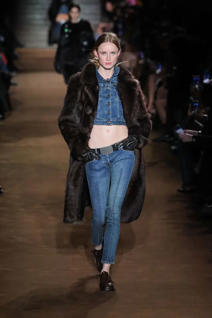 Skinny jeans are making a comeback - even on the runway (Victor Boyko/Getty Images)
