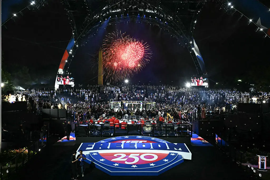 The White House UFC fight was estimated to have cost more than $60 million (Pool/Getty Images)