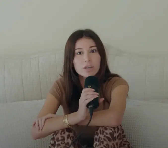 Mikaela spoke about the drama during a podcast episode (YouTube/@unsaidpodcast)