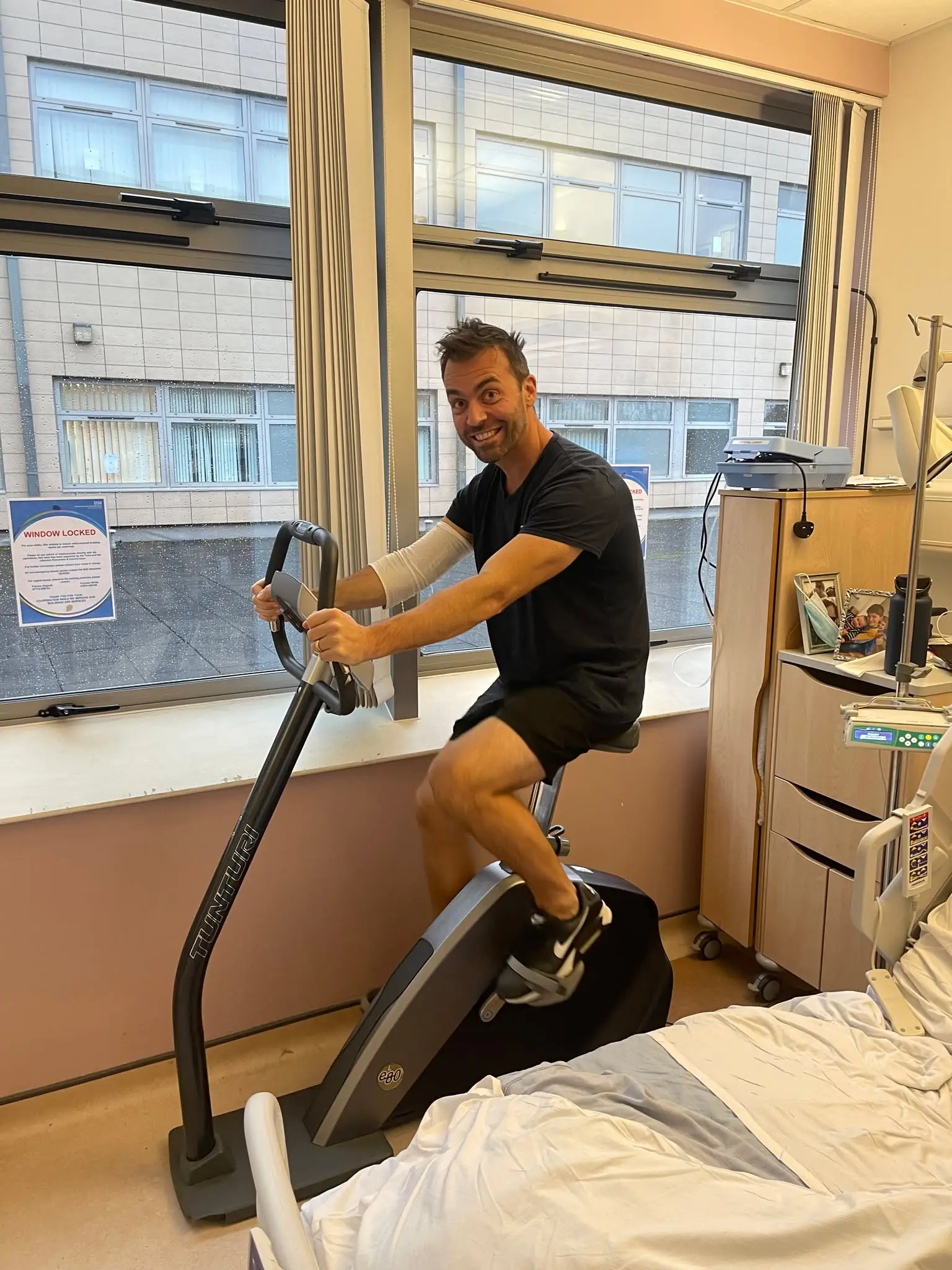 Neil was saved after a stranger decided to donate their stem cells (PA Real Life)