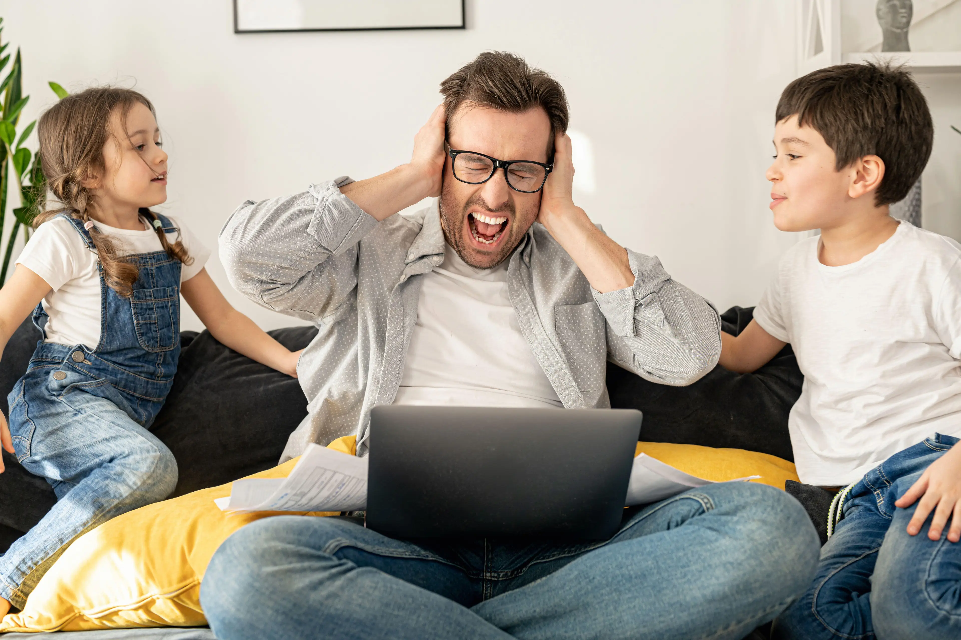 It became that frequent, the dad insisted that he should be paid for it.