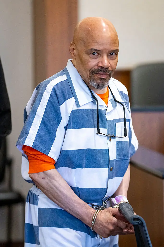 Douglas Stewart Carter, who spent four decades on death row, has now been released on bail (Pool / Pool / Getty Images)