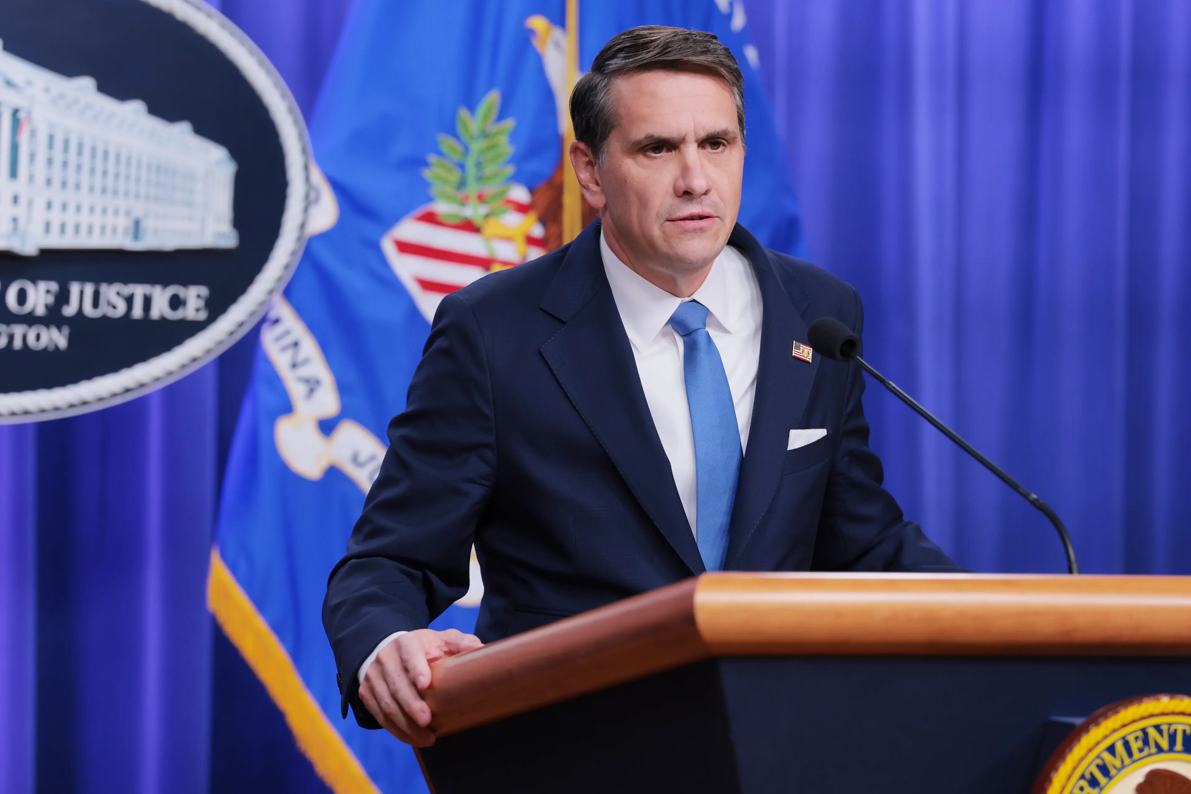 Todd Blanche will replace Pam Bondi as Attorney General (Anna Moneymaker/Getty Images)