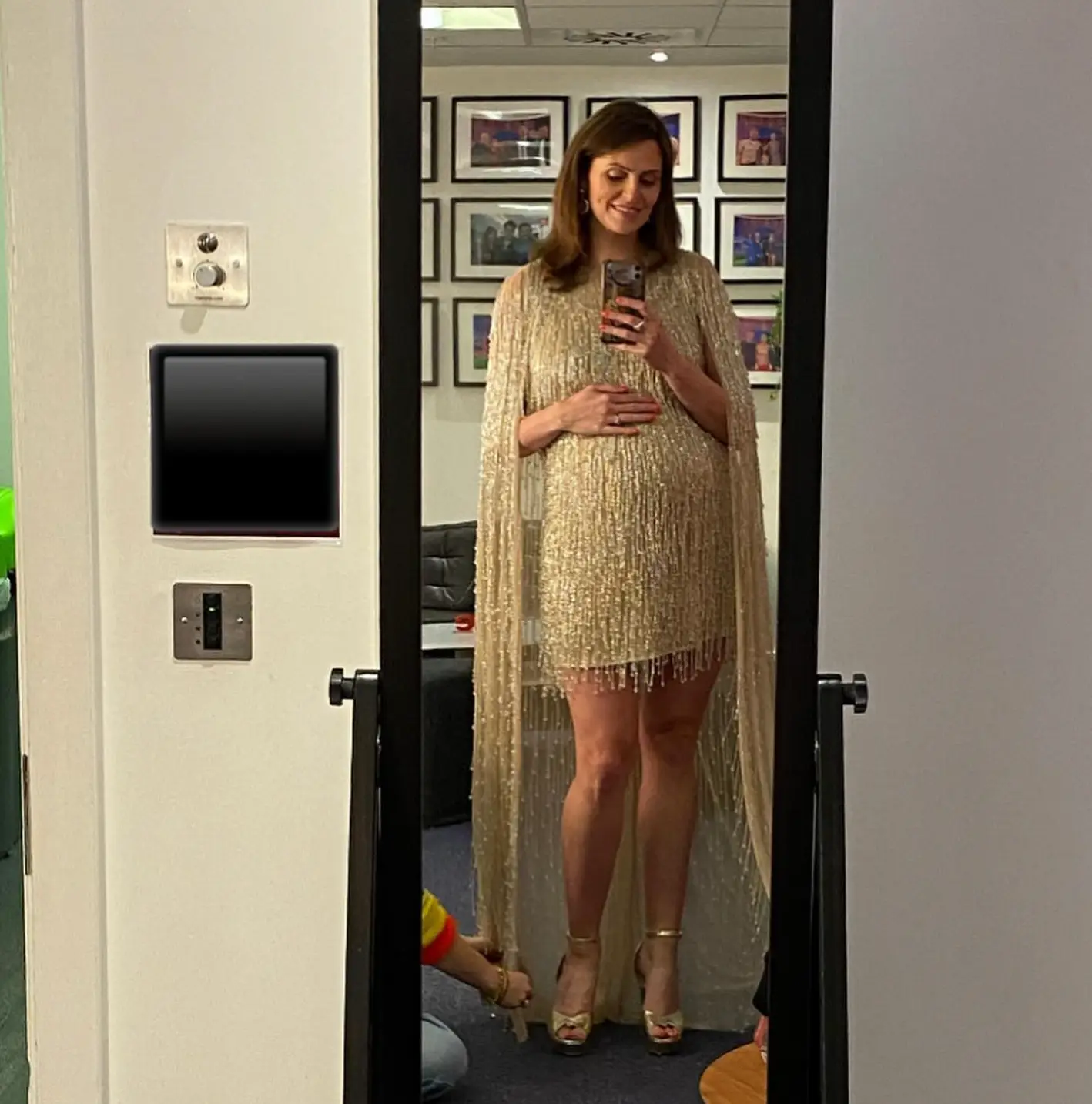 Ellie had intended on hosting the Royal Variety Performance before unexpectedly giving birth.