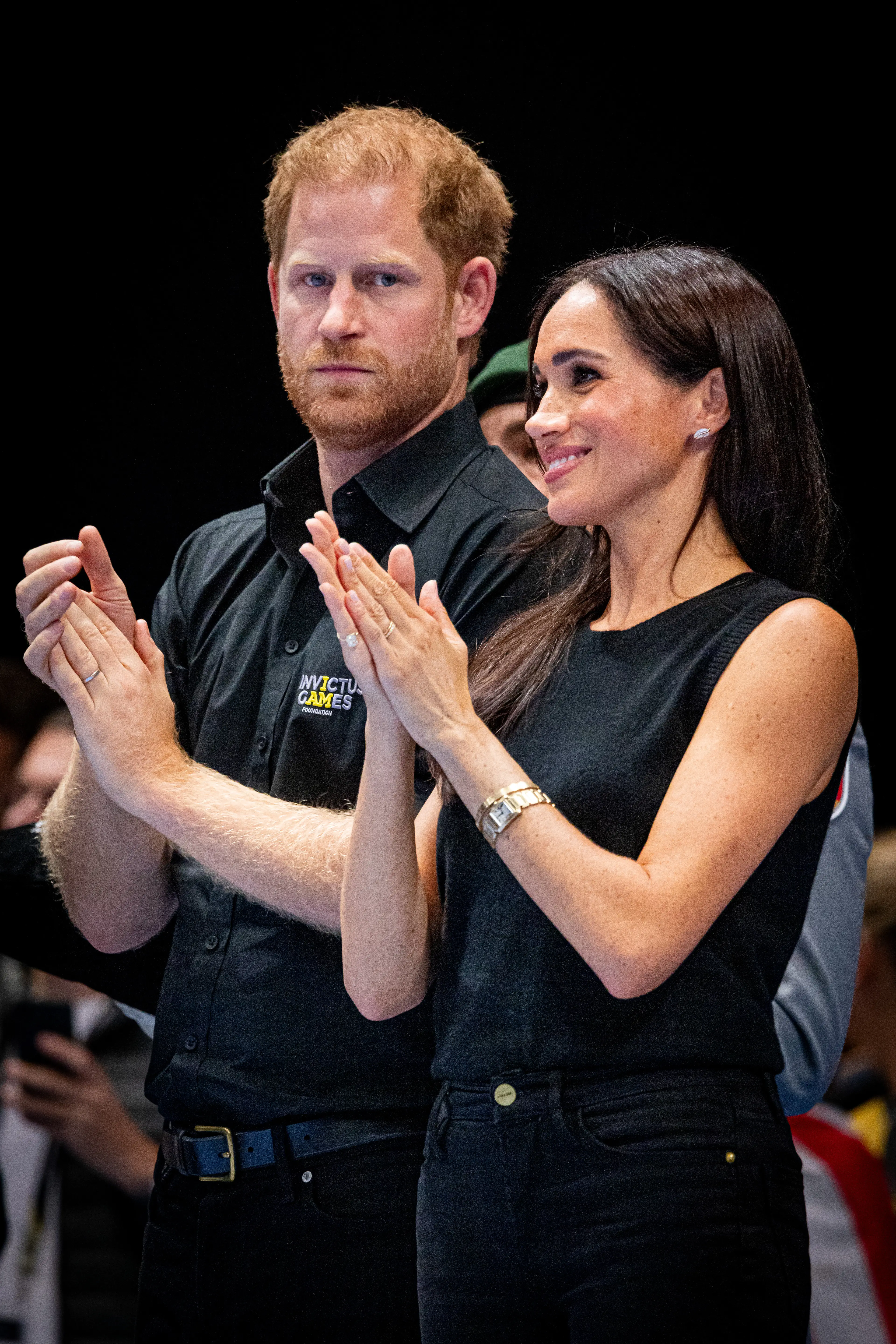 Harry and Meghan fled to the States in 2020 (Patrick van Katwijk/Getty Images)
