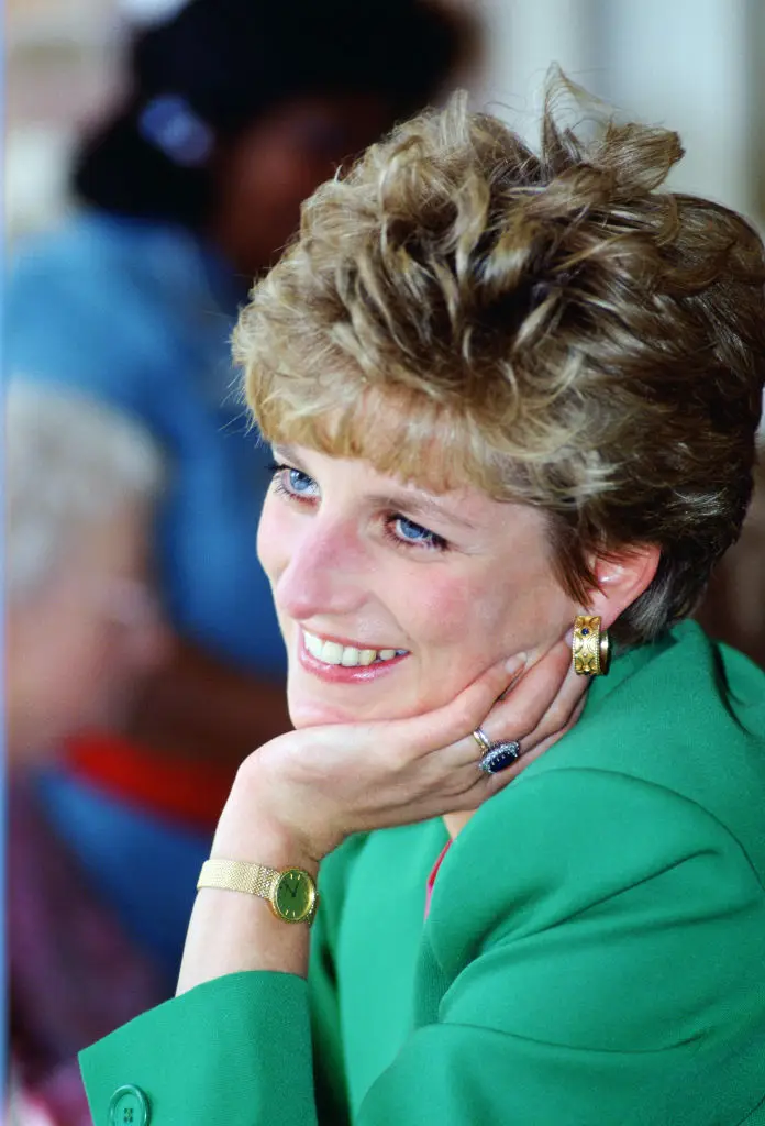 Prince William proposed to Kate with his late mother, Princess Diana's, engagement ring. (Tim Graham Photo Library via Getty Images)