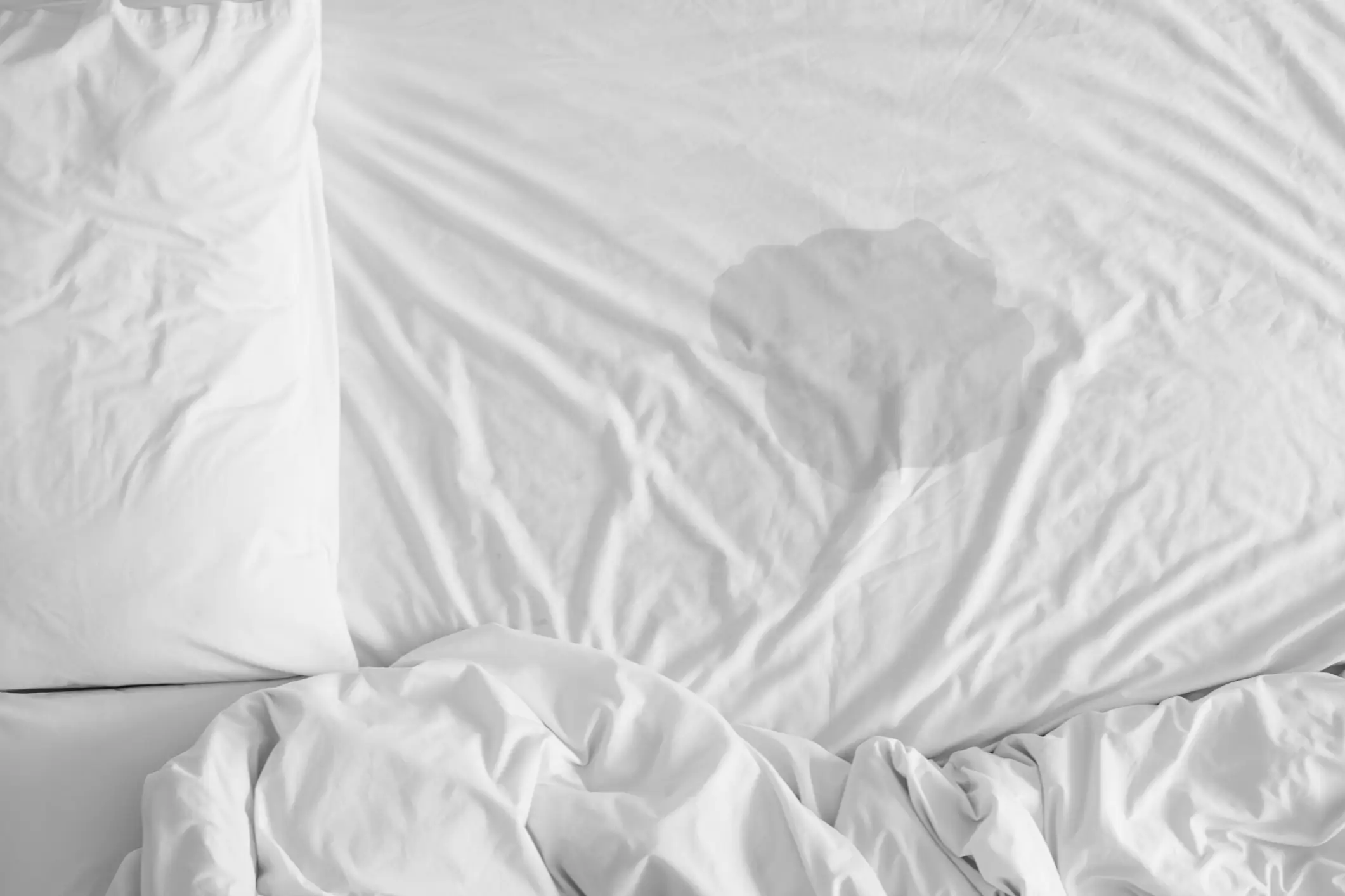 In the triad theory, persistent bedwetting is linked to stress, humiliation, or poor emotional regulation (jes2ufoto / Getty Images)