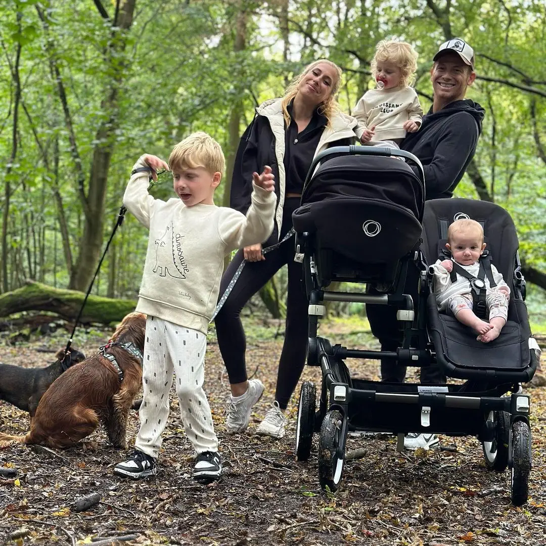 Stacey Solomon was criticised by one person who had an issue with what six-month-old Belle was wearing during a family outing.