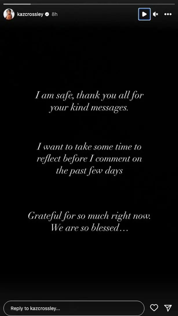 Following her release from jail, the TV star broke her silence on social media.