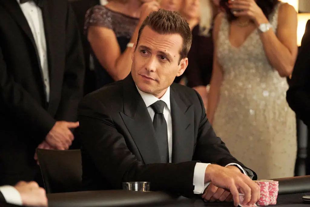 Gabriel Macht as Harvey Specter is the hit US drama, Suits (USA Network / Contributor / Getty Images)