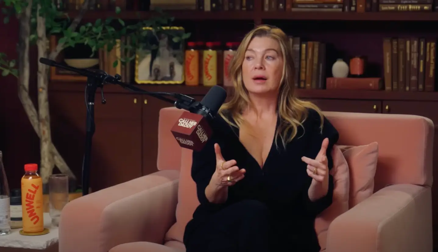 She admitted it was ‘challenging’ sometimes on set (YouTube/Call Her Daddy)