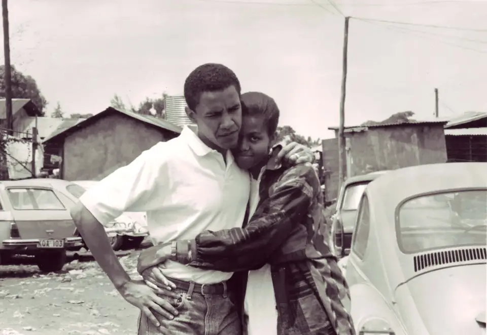 Michelle Obama’s brother asked Barack savage question when he found out they were dating (Obama family photo)