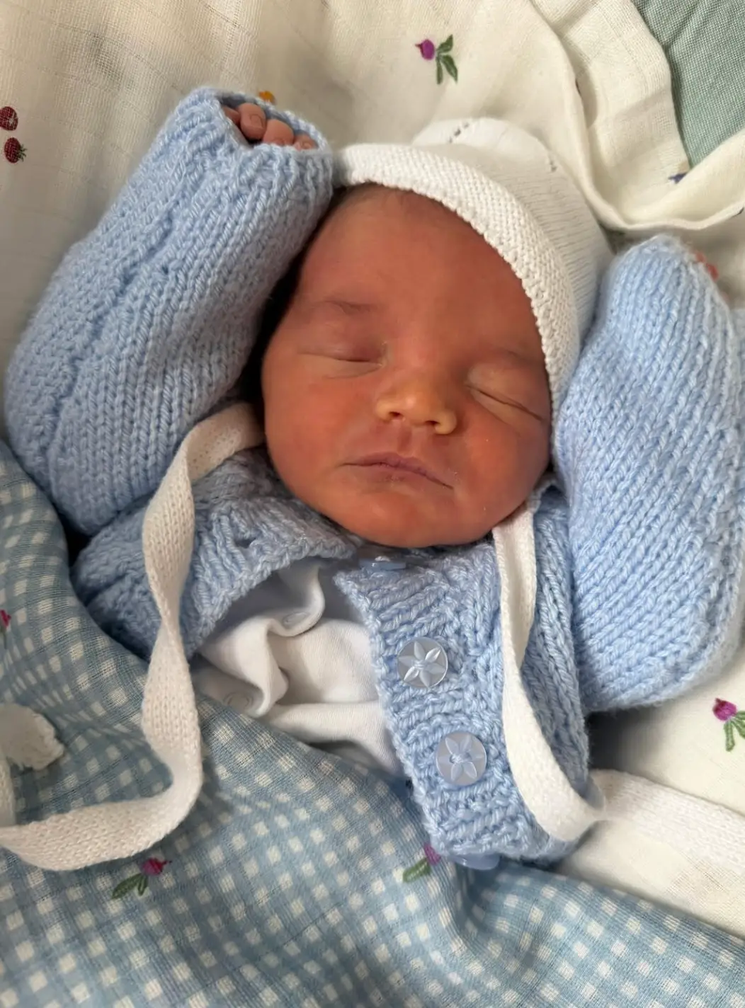 The couple confirmed their new addition's chosen name (Instagram/@voguewilliams)