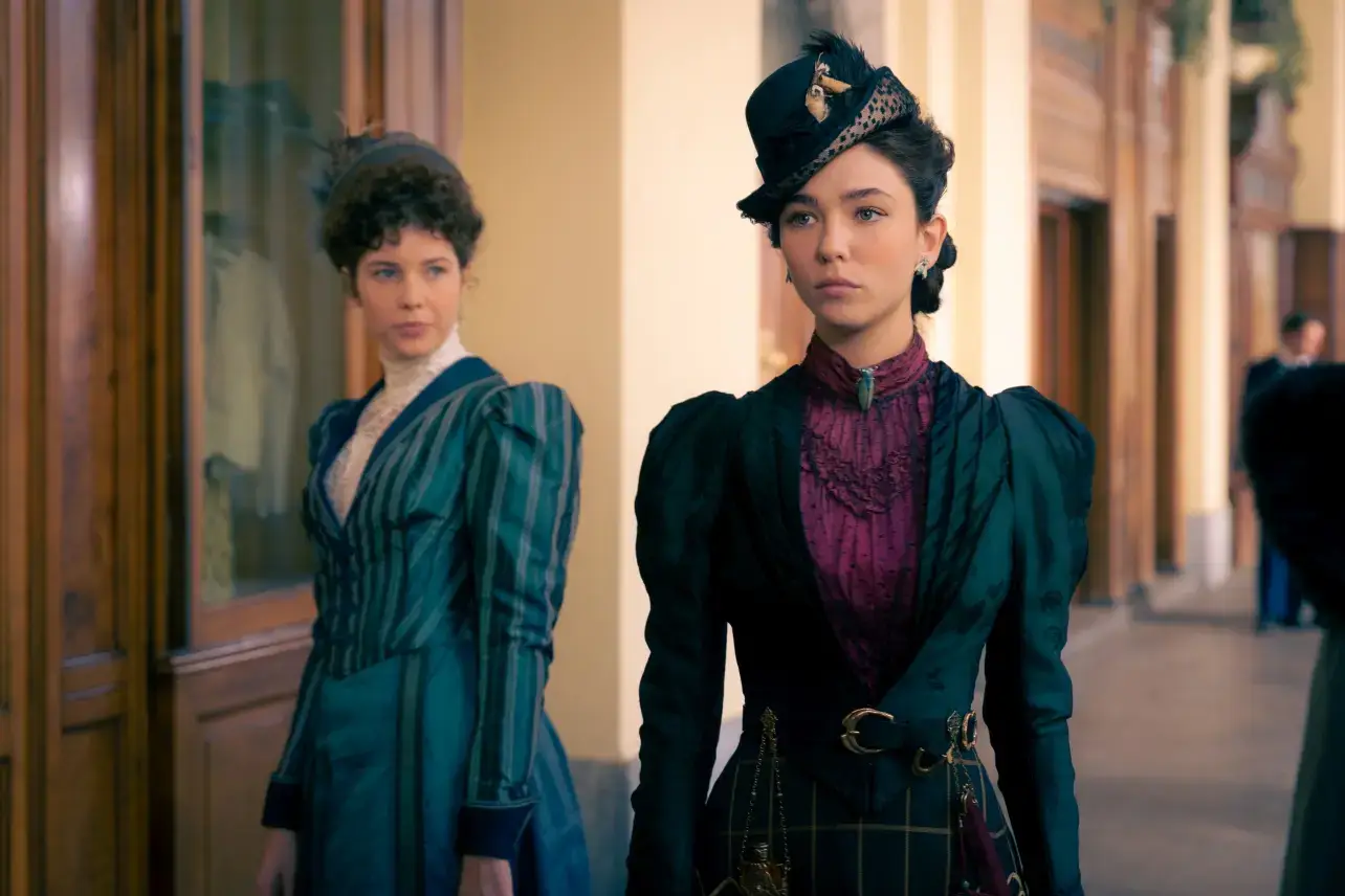 Expect some equally dreamy outfits in The Law According to Lidia Poët (Netflix)