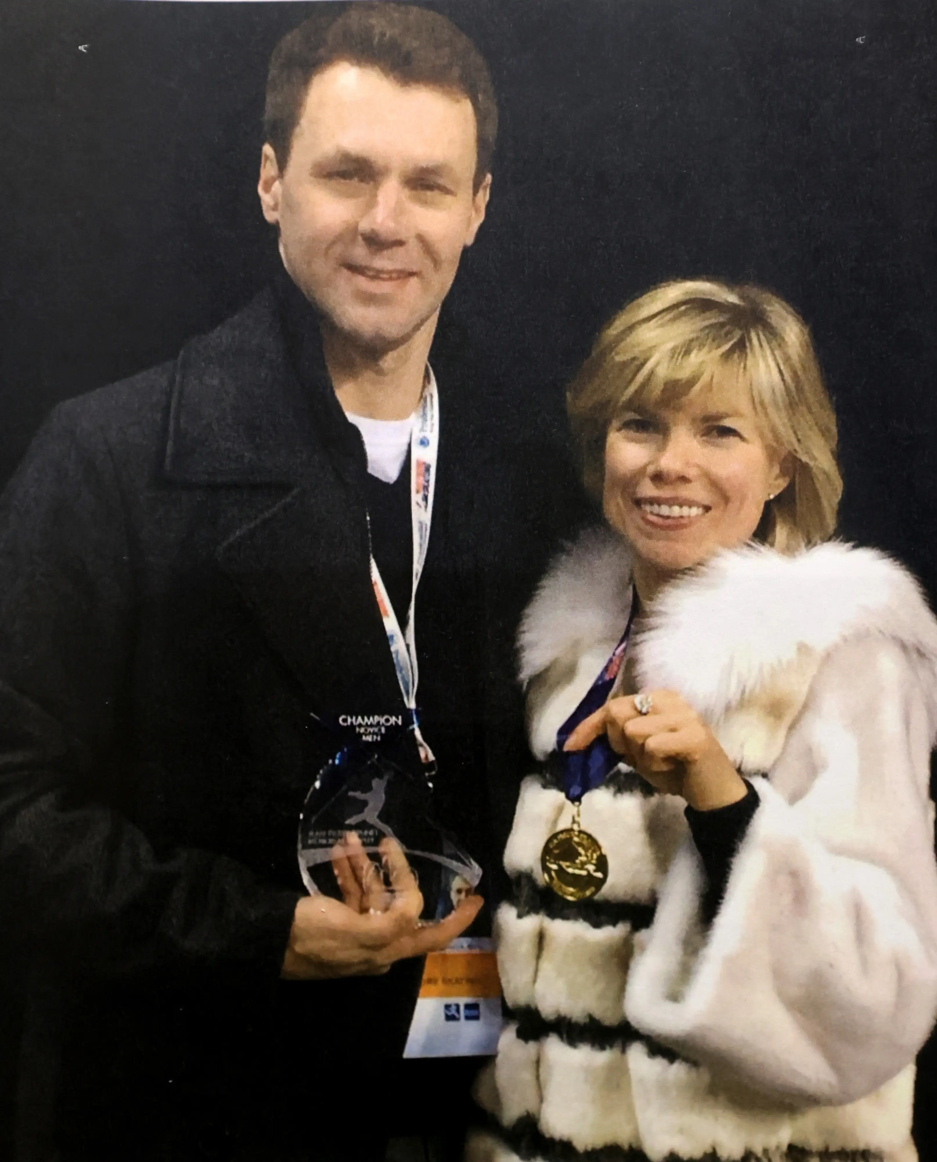 Naumov's parents died in the collision (Photo Courtesy Skating Club of Boston)