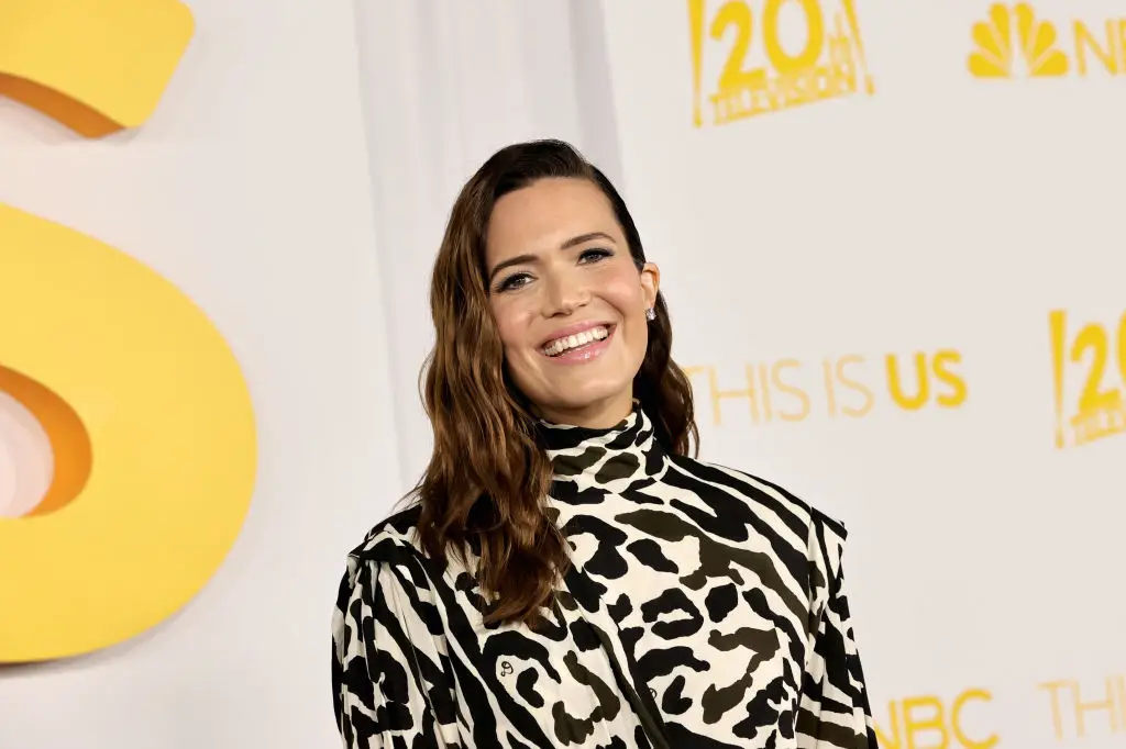 Mandy Moore spoke about watching her neighbourhood burn. (Kevin Winter/Getty Images)
