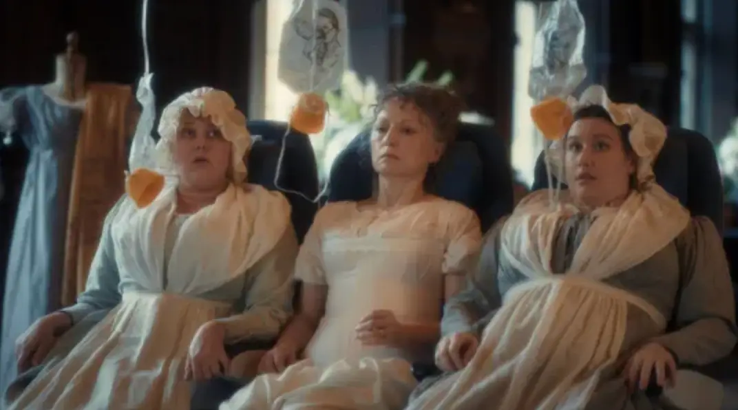 The safety campaign was shot across several British Regency landmarks. (British Airways)