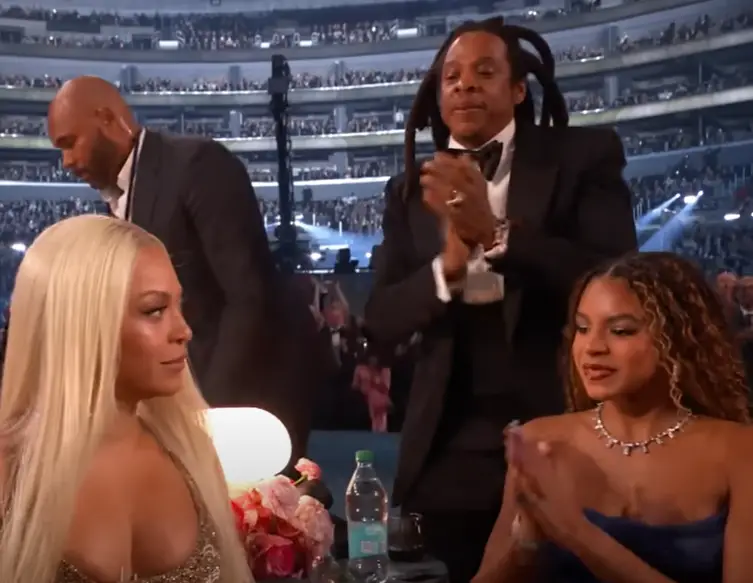 Viewers thought Jay-Z might have been talking about her dress (YouTube/Recording Academy/GRAMMYs)