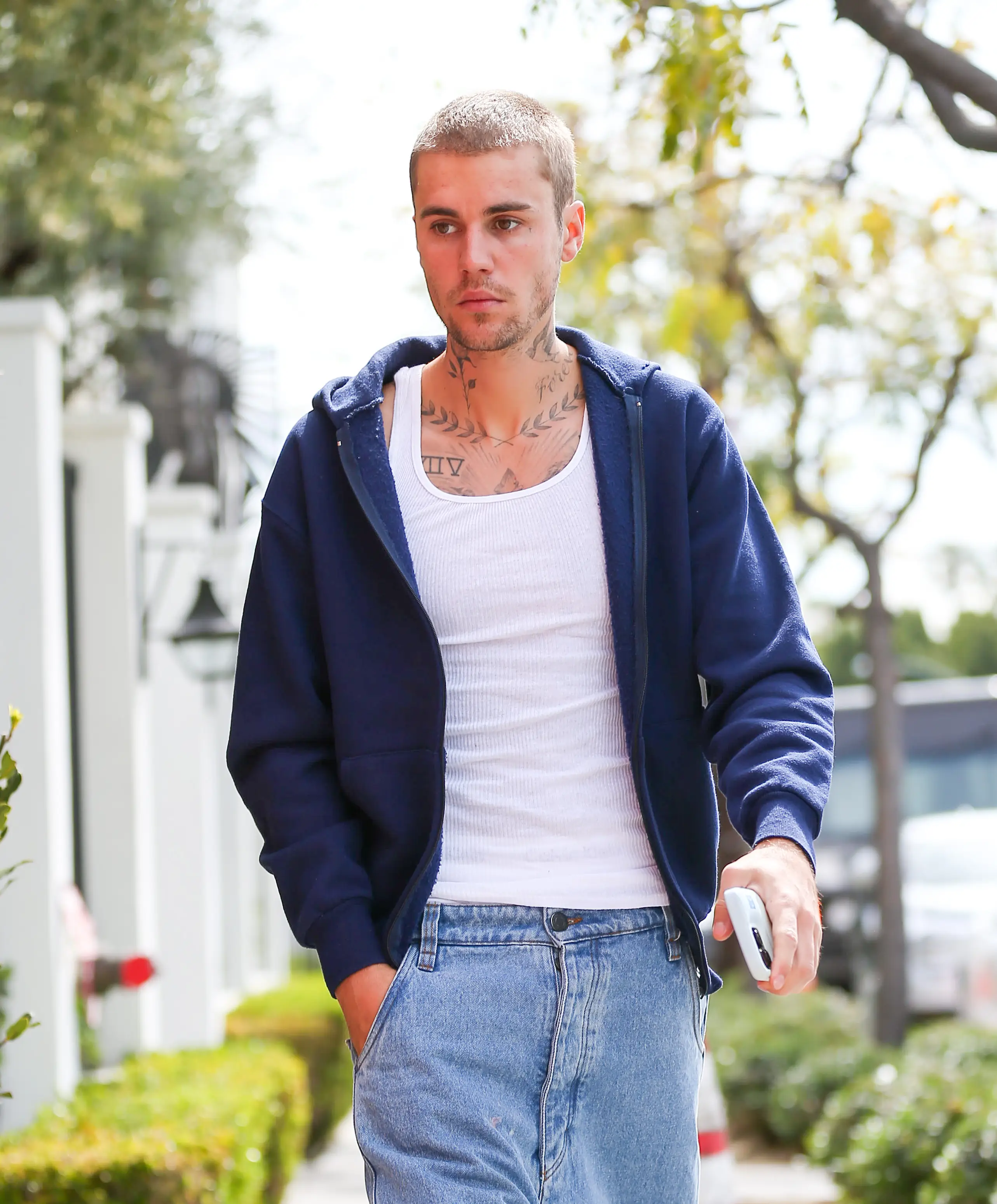 Reign recently addressed rumours from fans online that Justin Bieber is his biological father (thecelebrityfinder/Bauer-Griffin/GC Images)