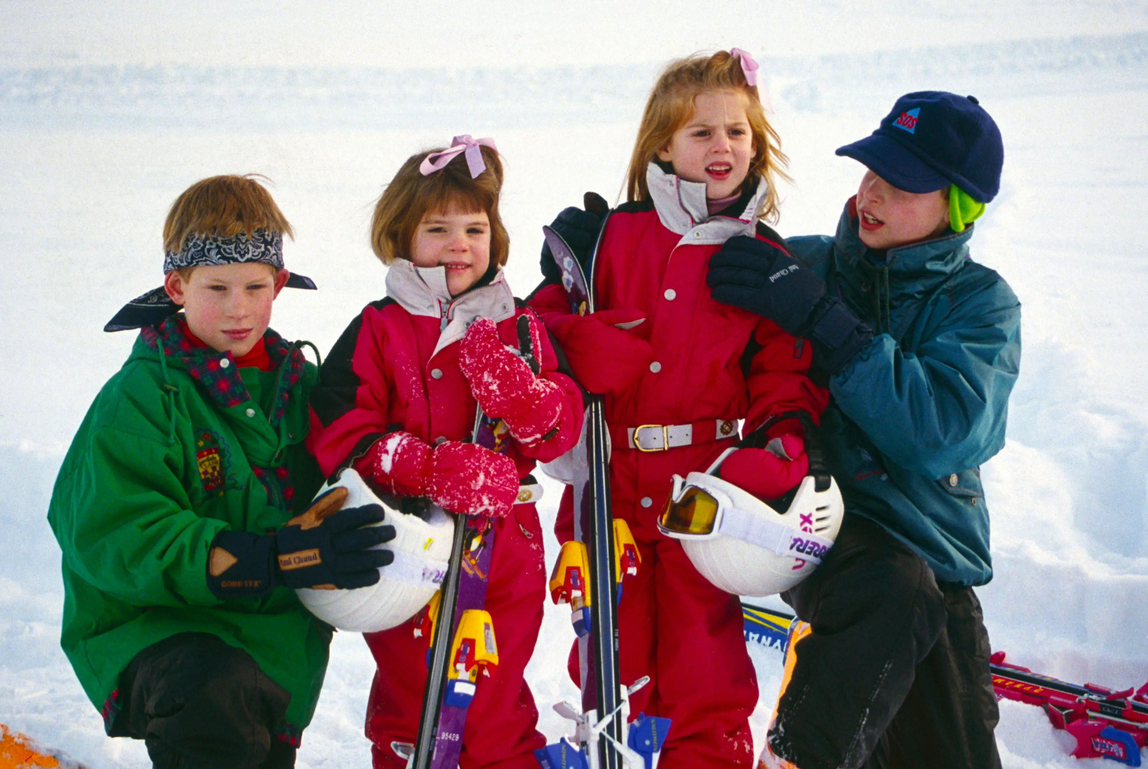 Prince William, Prince Harry, Princess Beatrice and Princess Eugenie received HRH titles when they were born (Tim Graham Photo Library via Getty Images)