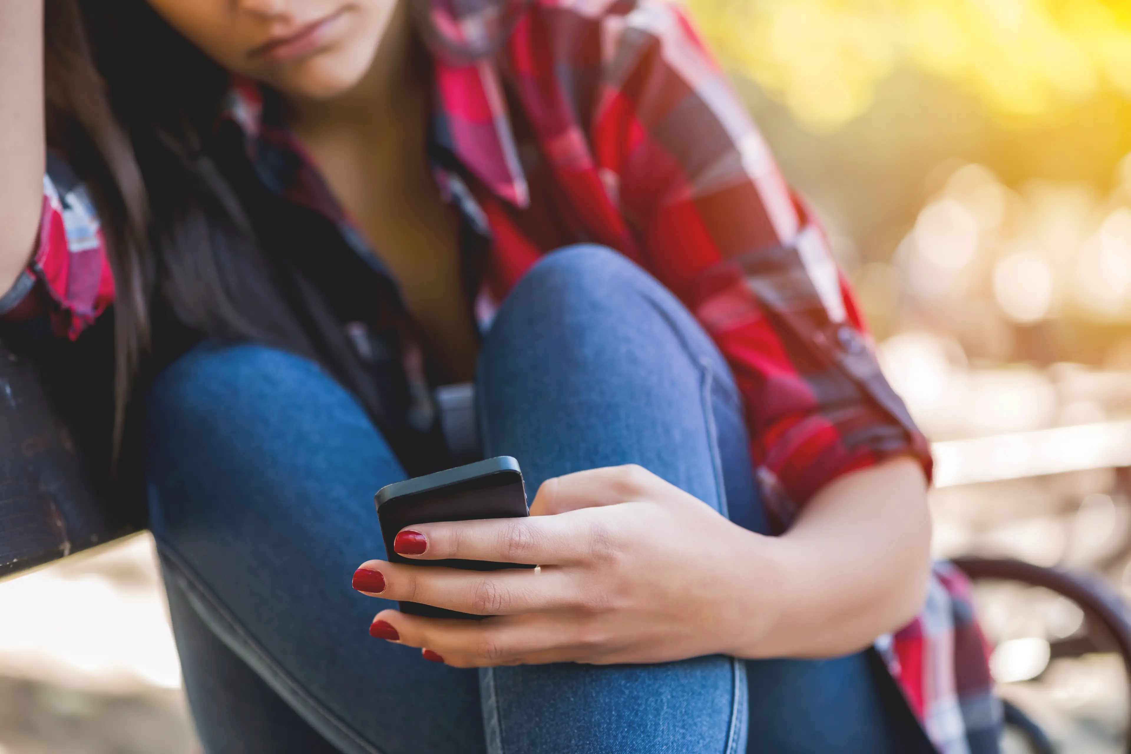 One of the terrified girls texted their mother.