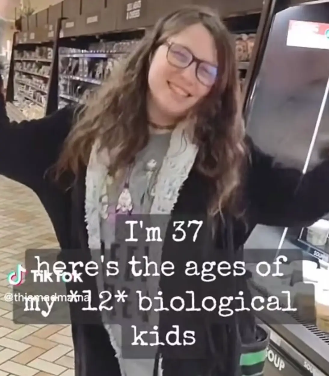 Veronica is a mother-of-13.