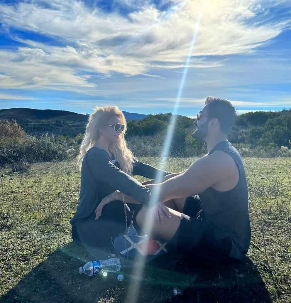 Britney and Sam got married last year.