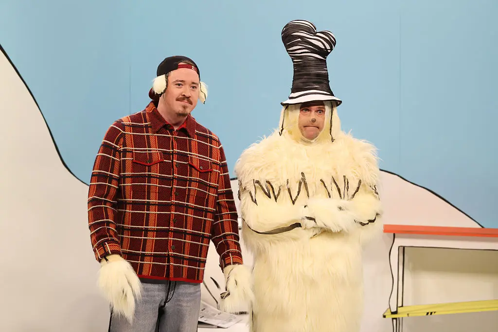 Gillis did apologise for swearing during the Dr Seuss skit - but not for calling women 'wh*res' for wearing shorts at the gym (NBC / Contributor / Getty Images)