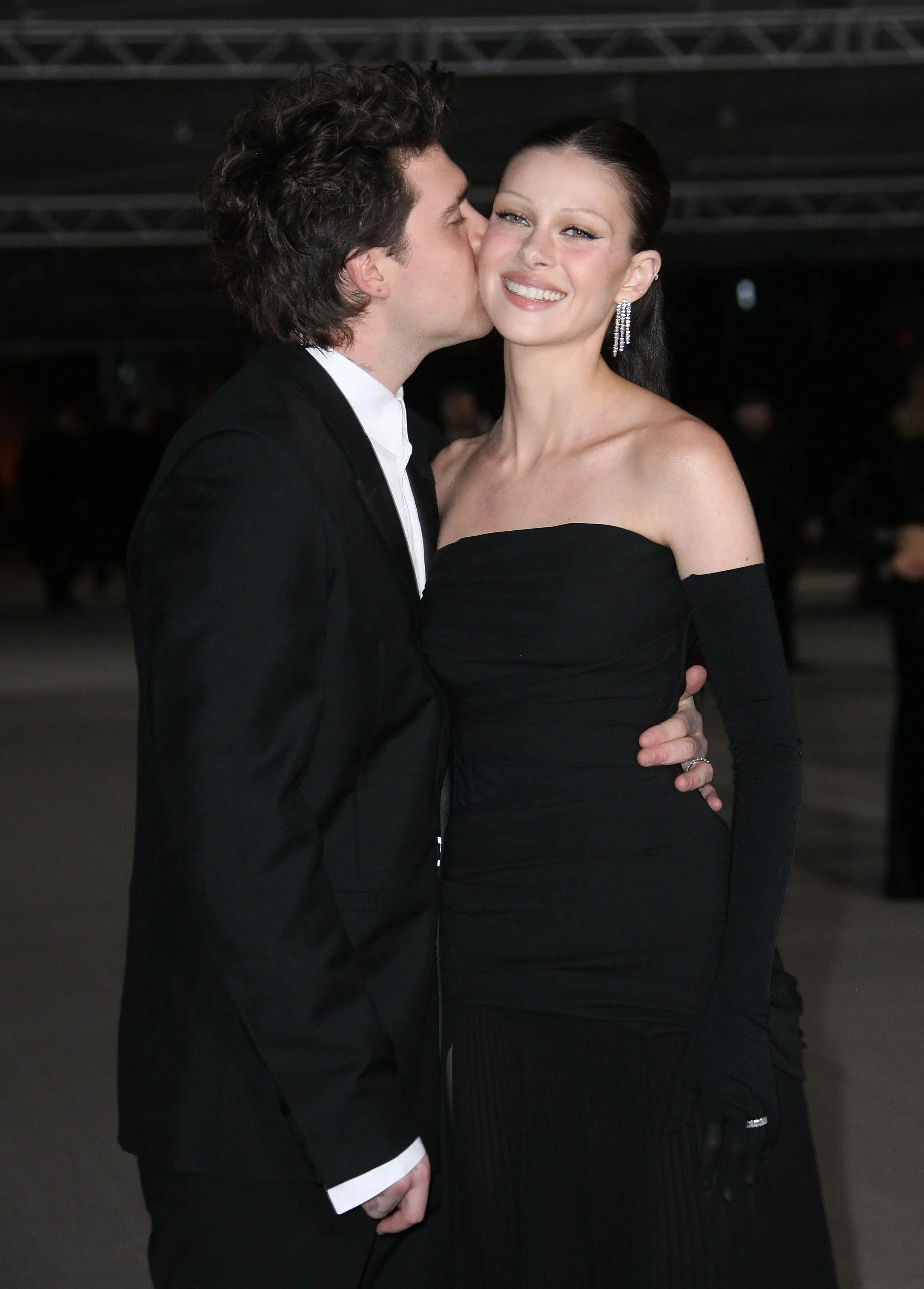 Nicola and Brooklyn were married in April.