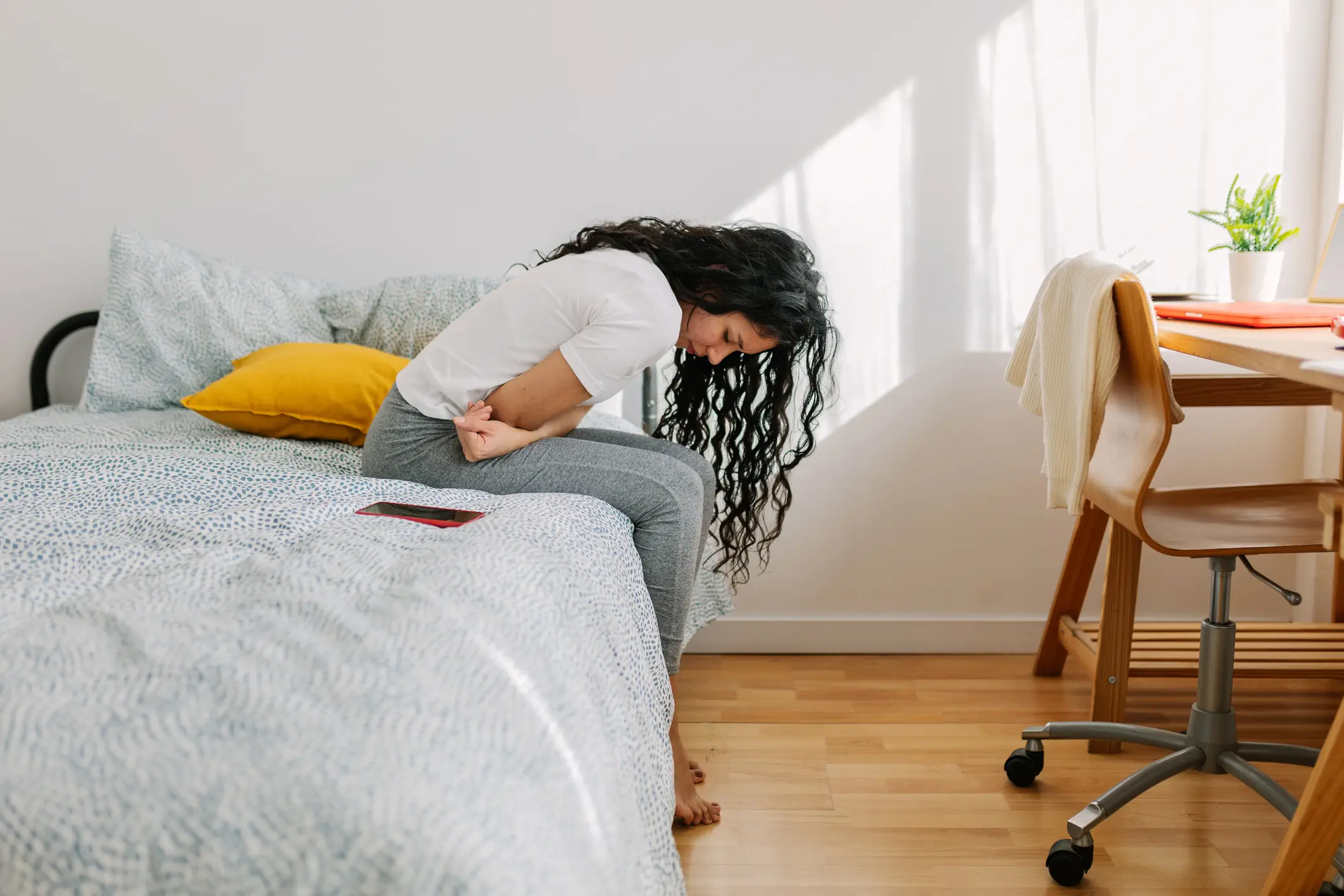 She has been bleeding constantly for three years (Xavier Lorenzo / Getty Images)