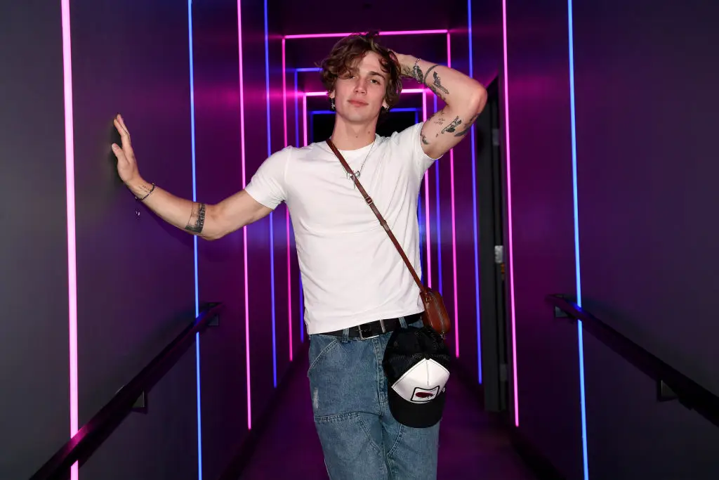 The influencer appeared briefly in Euphoria as content creator Ricky D (Denise Truscello/Contributor/Getty Images)